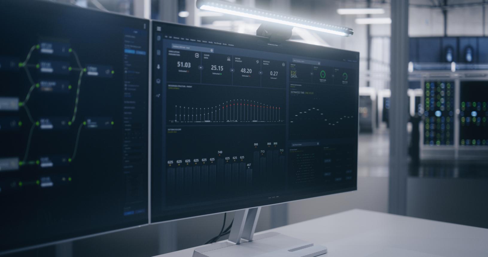 Dashboard displaying proactive IT monitoring with real-time alerts and system performance insights in Dubai