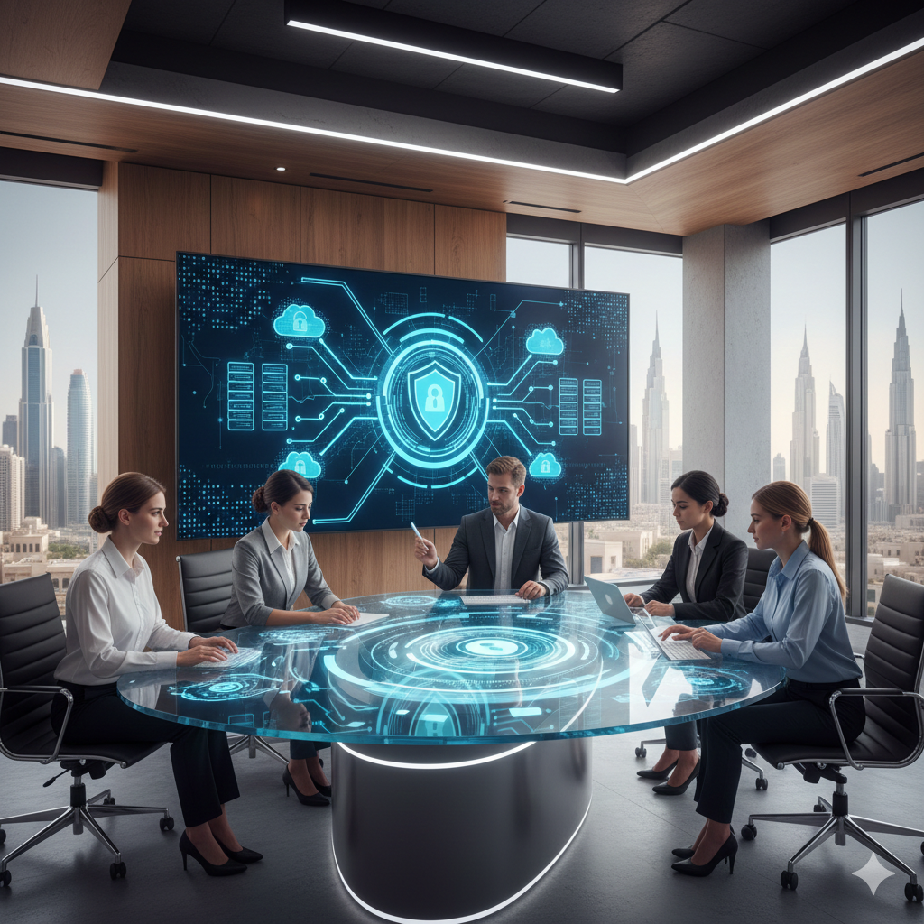 Secure cloud infrastructure and data transfer solutions in Dubai